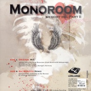 Back View : Monoroom - MEMORY INC. PART 2 (INCL. GUI BORATTO RMX) - Livelarge / ll008