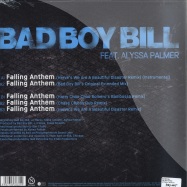 Back View : Bad Boy Bill - FALLING ANTHEM - NETTWERK / NETTXL007