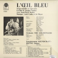 Back View : Goldfingers & Ariel Cuche - L OEIL BLEU (LP) - Flowmotion / flow001