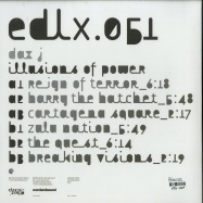 Back View : DAX J - ILLUSIONS OF POWER - Electric Deluxe / EDLX051