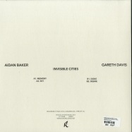 Back View : Aidan Baker & Gareth Davis - INVISIBLE CITIES (180GR LP + MP3) - Karl Records / KR045