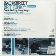 Back View : Various Artists , compiled by Joey Negro - BACKSTREET BRIT FUNK VOL.2 - PART 1 (2LP) - Z Records / ZEDDLP044 / 05167561