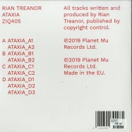 Back View : Rian Treanor - ATAXIA (2LP) - Planet Mu / 00132001 / ZIQ405