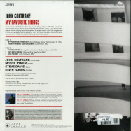Back View : John Coltrane - MY FAVORITE THINGS (180G LP)  Jazz Image - Jazz Images / 1019133EL2