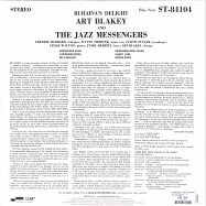 Back View : Art Blakey & The Jazz Messengers - BUHAINAS DELIGHT (180G LP) - Blue Note / 0838208