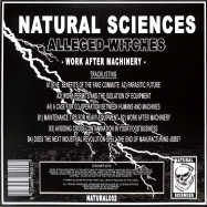 Back View : Alleged Witches - WORK AFTER MACHINERY - Natural Sciences / NATURAL052