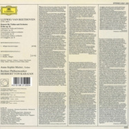 Back View : Anne-Sophie Mutter / Herbert Von Karajan / Berli - BEETHOVEN: VIOLINKONZERT (180 G) (LP) - Clearaudio / 401516631250