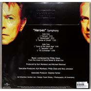 Back View : David Bowie /Philip Glass/Brian Eno / Philip Glass - HEROES SYMPHONY (LP) - MUSIC ON VINYL CLASSICS / MOVCL15