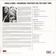 Back View : Louis Armstrong & Duke Ellington - TOGETHER FOR THE FIRST TIME (LP) - Not Now / CATLP193