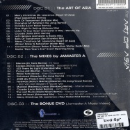 Back View : Jamaster A - THE ART OF ASIA (2X CD + DVD) - Jam001