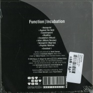 Back View : Function - INCUBATION (CD) - Ostgut Ton CD 24