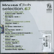 Back View : Various Artists - HOUSE CLUB SELECTION 63 (CD) - Saifam / atl969-2