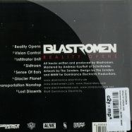 Back View : Blastromen - REALITY OPENS (CD) - Dominance Electricity / de-020 / de020