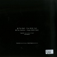 Back View : The Wall / The Stallion - FIRE (MW CUT) / HOPE (MW EDIT) - Prego / Prego002