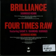 Back View : SPOX PhD (DJ Spinna & Oxygen) - BRILLIANCE / FOUR TIMES RAW (SOUNDSCI REMIXES) (7 INCH) - World Expo / WE004