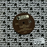 Back View : Naughty NMX & Jim Sharp - NO LOVE IN THE CITY / TOO MUCH HUSTLE (7 INCH) - Dusty Donuts / DD009JIM
