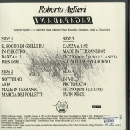 Back View : Roberto Aglieri - RAGAPADANI (LIMITED HAND-NUMBERED 2XLP) - Archeo Recordings Italy / AR 011