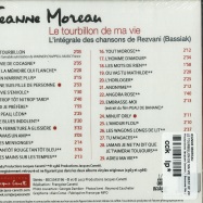 Back View : Jeanne Moreau - LE TOURBILLON DE MA VIE (BEST OF 2017)(2XCD) - Productions Jacques Canetti / Because Mu / BEC5543196