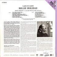 Back View : Billie Holiday - LADY IN SATIN (180G LP + CD) - Groove Replica / 77018 / 9751955
