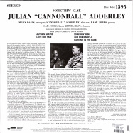 Back View : Cannonball Adderley - SOMETHIN ELSE (180G LP) - Blue Note / 0746555