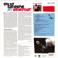 Back View : Dizzy Gillespie - AT NEWPORT (180G LP) - Waxtime / 012772285
