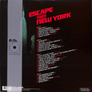 Back View : John Carpenter - ESCAPE FROM NEW YORK O.S.T. (LP) - Silva Screen / SILLP1493