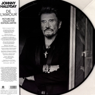 Back View : Johnny Hallyday - DE L AMOUR (LP) (LTD. PICTURE VINYL) - Warner Music International / 9029524253