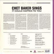 Back View : Chet Baker - IT COULD HAPPEN TO YOU (LTD PURPLE 180G LP) - Waxtime In Color / 012950653