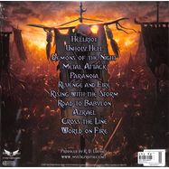 Back View : Mystic Prophecy - HELLRIOT (LTD.PICTURE WHITE / BLACK CROSS LP) - Roar! Rock Of Angels Records Ike / ROAR2305PIC3