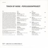 Back View : Touch Of Noise - PERCUSSIONPROJECT (LP) - Goddess Music / GODLP12401
