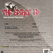 Back View : Jacko Presents Tony Loreto - THE SPIRIT EP - Tony Records / TR1010