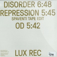Back View : R-A-G - LIFE (EP + MP3) - Lux Rec / LXRC15