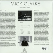 Back View : Mick Clarke - ZUSAMMEN - Per Musica Ad Astra / MUSICA001