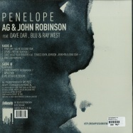 Back View : John Robinson & A.G. - PENELOPE EP (LP) - Red Apples 45 / ra45027