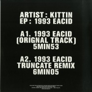 Back View : Miss Kittin - 1993 EACID (INC TRUNCATE REMIX) - Zone / Zone33