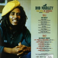 Back View : Bob Marley - THE KING OF JAMAICA (LP) - Wagram / 05175331