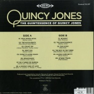 Back View : Quincy Jones - THE QUINTESSENCE OF QUINCY JONES (LP) - Culture Factory / 3700477829346