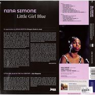 Back View : Nina Simone - LITTLE GIRL BLUE (Blue 180g ltd LP) - 20th Century Masterworks / 50237