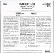 Back View : Aretha Franklin - UNFORGETTABLE-TRIBUTE TO DINAH WASHINGTON (LP) - Music On Vinyl / MOVLPB2970
