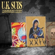 Back View : UK Subs - ACOUSTIC XXIV-PURPLE VINYL EDITION (LP) (SUPERVISED REMASTERED EDITION) - Cherry Red Records / AHOYXLP315