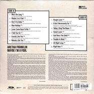 Back View : Aretha Franklin - MAYBE I M A FOOL (LP) - Wagram / 05239311