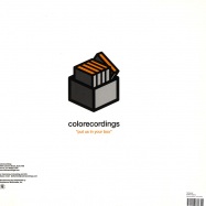 Back View : Tam & Jay - PARTY PEOPLE - Colorecordings / COLOR023