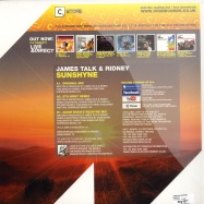 Back View : James Talk and Ridney - SUNSHINE - Cr2 Records / 12c2091