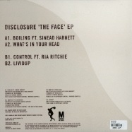 Back View : Disclosure - THE FACE EP - Greco Roman / grec024v
