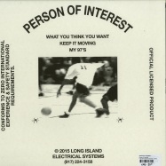 Back View : Person Of Interest - PERSON OF INTEREST - Long Island Electrical Systems / lies057