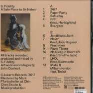 Back View : S. Fidelity - A SAFE PLACE TO BE NAKED (LP + MP3) - Jakarta / Jakarta118