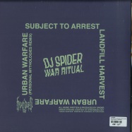 Back View : DJ Spider - WAR RITUAL (PERSONAL MYTHOLOGIES REMIX) - Hooded Records / HOODED002