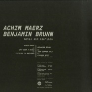 Back View : Achim Maerz / Benjamin Brunn - METAL AND MACHINES - Wake Up! / WakeUp!010