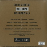 Back View : Statik Selektah & Action Bronson - WELL DONE (INSTRUMENTALS) (2LP) - DCide / DCIDEELP22