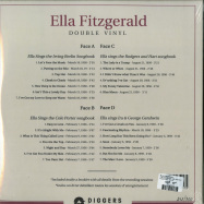 Back View : Ella Fitzgerald - THE SONGBOOK 1956-1959 (2LP) - Masters Of Jazz / MOJ101